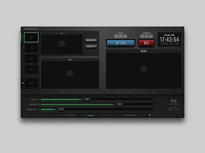 Director control interface director ui video