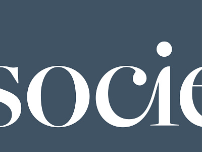 Society SoCo Logo brand branding custom type elegant identity logo logotype mark sophisticated wordmark