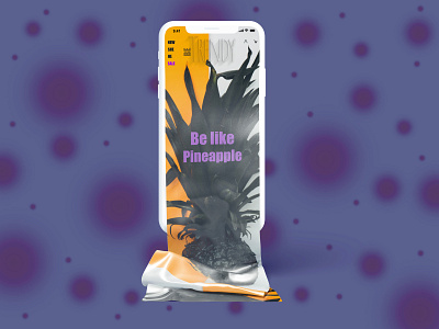 Trending adobe photoshop adobe xd adobexd app creativehunger daily ui 069 dailyui design designmadness enjoy the moment fashion app fashion blog fashion website iphone iphone x pineapple trending ux design ux ui design uxlover