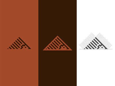 Hedgehog Logo abstract animal logo design flat geometic grid grid design grid logo hedgehog logo minimal square triangle vector