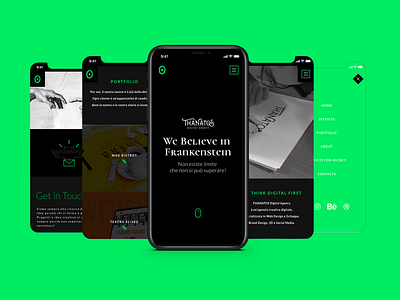 Smartphone Resolution | THANATOS Digital 2.0 minimal minimal design mobile mobile design mobile ui responsive responsive design responsive layout responsive web design responsive website smartphone thanatos digital agency ui uiux uiux design uiuxdesign user interface user interface design web design website