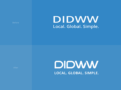 Logo Refresh didww drawing facelift logo refresh sketch style