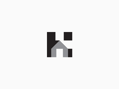 H is for House app brand branding design icon illustration isologo logo logotype