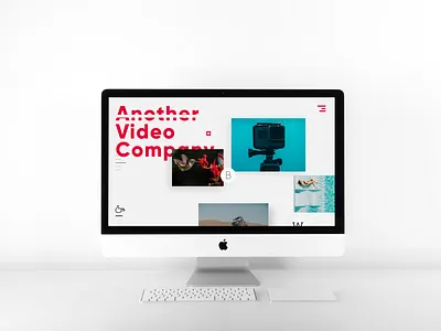 Branding & UX for Another Video Company branding content design graphic design logo media movie typography ui ux video