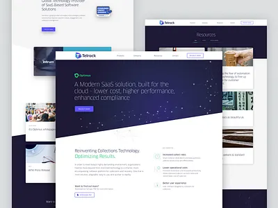 Telrock Website branding fintech interface design software ui design ux design web design website
