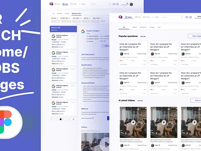 HR-Tech Home/ Jobs Pages design hrtech user experience design user interface design
