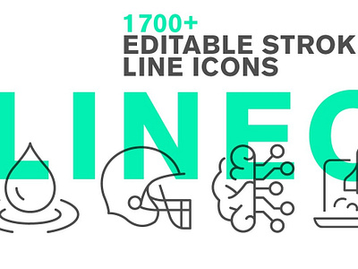 LINEO - 1700+ fully editable icons branding dashboard design flat flat icons graphic design icon icons icons design illustration logo logo branding logo design social media startup startup icon