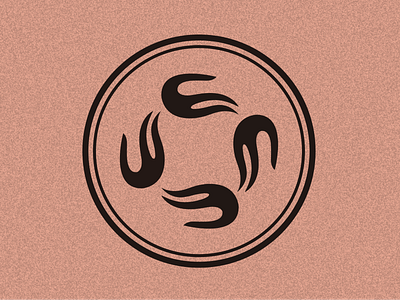 Pottery Pattern Fire branding logo 中国风 古典图案 彩陶