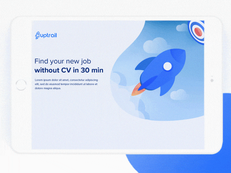 Uptrial redesign aftereffect animation app app animation branding design graphicdesign icon illustration illustrator logo redesign typography ui ux uxui vector web webdesign website