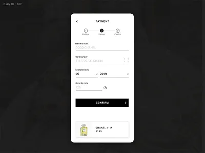 Dailyui 002 dailyui dailyui002 payment ui