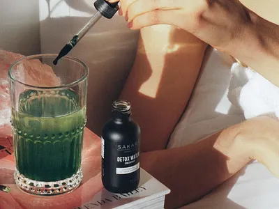 sakara detox water packaging packaging design sakara life