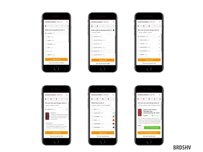 Smartphonehoesjes.nl | Keuzehulp Menu adobe xd ui visual design