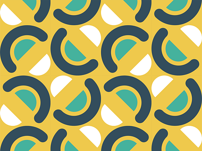 Exploration No. 8 — Retro Navy and Mustard color color theory colors design graphic design illustration illustrator minimal pattern pattern art patterns simple vector vector illustration
