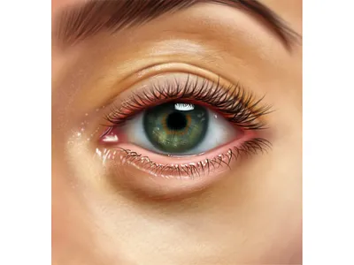 Eye Study apple art digital art digital painting digital portrait doodle drawing graphic hand drawn illustration illustrator painting portrait procreate procreateapp sketch