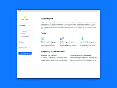 Tulip Design System - Overview component library components design system design systems front end front end front end development frontend tulip ui web web developer web development website