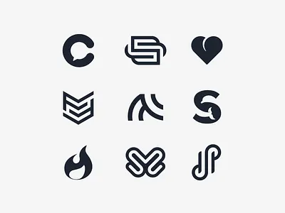 Logo Collection 02 brand collection icon identity logo logo collection logofolio logomark logos logotype monogram symbol