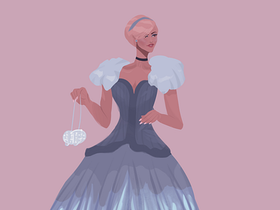 Zendaya at the MET Gala celebrity cinderella design fashion illustration met gala procreate zendaya