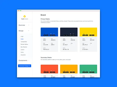 Tulip Design System - Design color color pallete color scheme design design system design systems front end front end front end development frontend tulip ui ux web web design web developer web development website