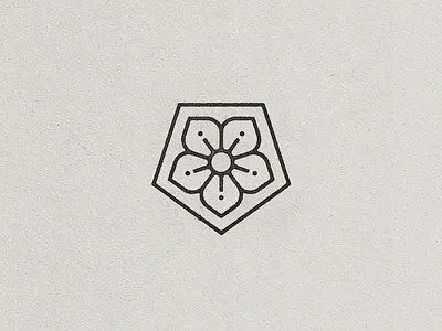 Spring Things baseball beer flower geometry handdrawn icon illustration monoline sun vintage