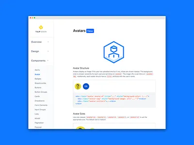Tulip Design System - Components atomic design component component library components design system design systems front end front end front end development frontend tulip ui ux web web design web developer web development website