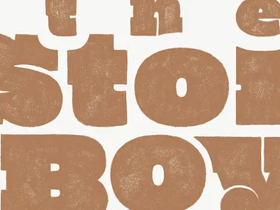 title type hand lettering slab slab serif typography