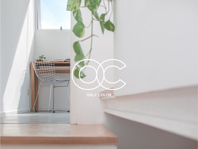 Only Color brand branding clean design icon identity illustration illustrator lettering logo minimal type typography vector