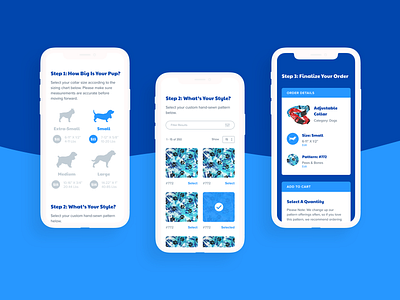 CritterGear Custom Order UI art direction creative direction ui user experience user experience design user interface user interface design ux ux ui web web design