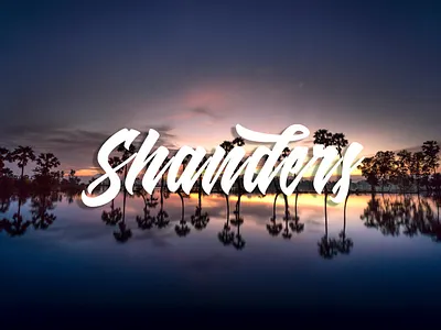 Shanders - Free Hand Brush Typeface branding business card editorial font free font free fonts free typeface freebie freebies identity illustration logo logos logotype stationery typeface typography