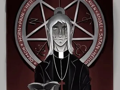 Daikun "Pastor" art º artdigital artwork bosquejo dibujar digital diseño draw drawings illustration art illustrations ilustraciones ilustración myart originalcharater