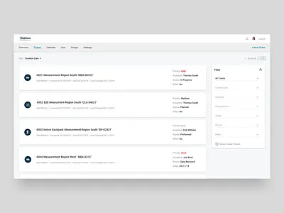Telefonica Ticketing-System dashboad dashboard design design flat grid design grid layout productivity ticket ticketing tickets ui ux web webdesign website