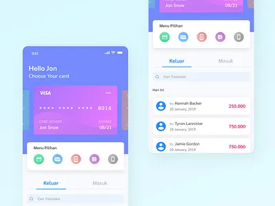 Finance Mobile Banking Budget App app branding clean dasboard design flat icon illustration ios logo minimal mobile typography ui ux web website