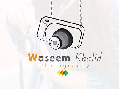 Photography art brand branding character clean creative design flat icon identity illustration illustrator lettering logo logo design minimal type typography up green vector