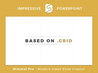 Minimal Pro - Presentation Template Slide Builder animation branding clean digital grid illustration keynote logo modern powerpoint powerpoint presentation powerpoint template presentation simple sketch slide slidedesigning typography ui ux