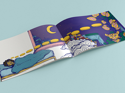 The Land Of Nod - Children's Book childrens book drawing editorial illustration
