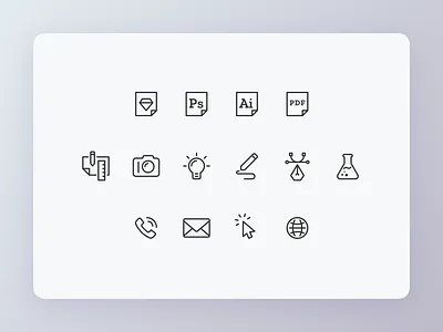 Icons icons icons set