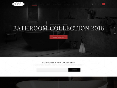 Bathroom collection landing page bathroom collection