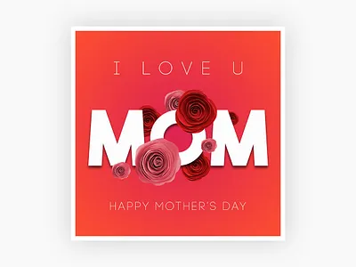 Happy Mother's Day child children day happy illustration image mom mother mothers poster wish