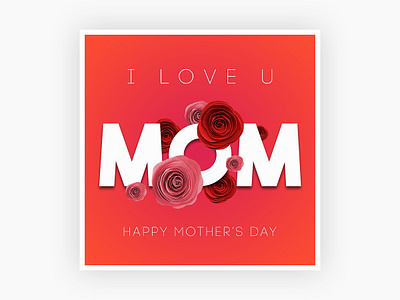 Happy Mother's Day child children day happy illustration image mom mother mothers poster wish