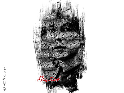 A.Bashlachev | А.Башлачев a.bashlachev art design illustration typography typography art