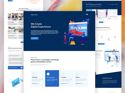 Agency Landing page agency landing page agency website business business website corporate corporate website design landingpage organization team ui design web web design website