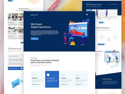 Agency Landing page agency landing page agency website business business website corporate corporate website design landingpage organization team ui design web web design website