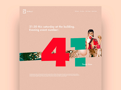 Event Website event graphic design logo design web design website