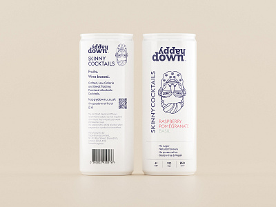 Cocktail Packaging Design Concept alu can clean cocktails eolinart label design light minimal mockup packaging premium white