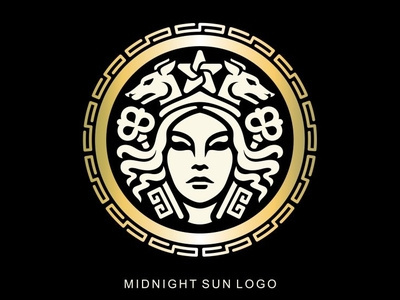 Greek goddess logo crown logo greek god greek goddess greek mythology greek ornament logo hecate logo human face logo keys logo woman face logo