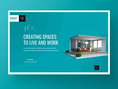 Legacy agency app branding corporate design flat homepage identity landing minimal page site typography ui ux web webdesign webflow website