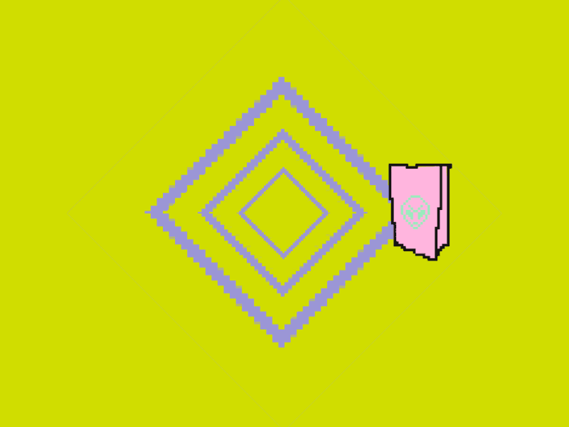 Let's EAT eat food gif motion pixel pixelart ufo