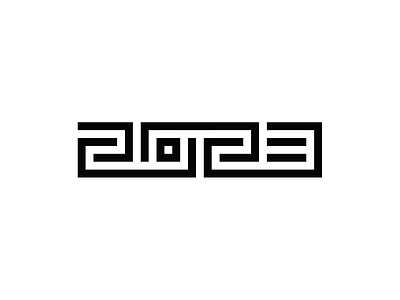 2023 new year LOGO 2023 branding design happy icon identity illustration logo logo design logotype mark mobile new year numeric print symbol typography ux web design year