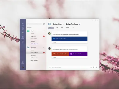 Microsoft Teams Fluent Design app design daily ui challange design microsoft ui ui design ux ui ux ui design