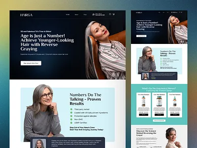 Hairga Website Design branding creative website ecommerce ecommerce webdesign ecommerce website graphic design landing page landingpage design landingpages modern website shopify ui ui ux ux website website design website designing