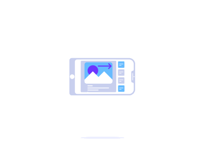 Responsive Design after effect aftereffect aftereffects blue flatdesign gif grey illustrator ipad iphone loop mobile mobile ui purple responsive responsive design responsive web design responsive website responsive website design website